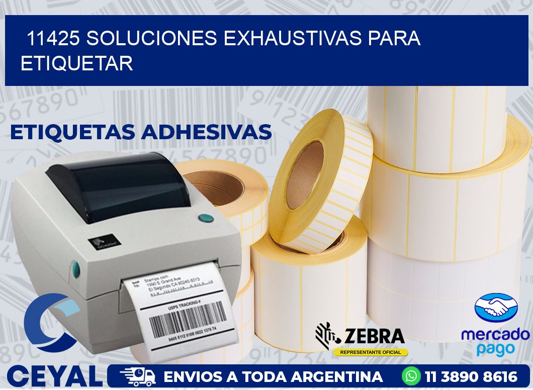 11425 SOLUCIONES EXHAUSTIVAS PARA ETIQUETAR