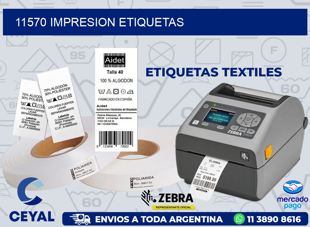 11570 IMPRESION ETIQUETAS
