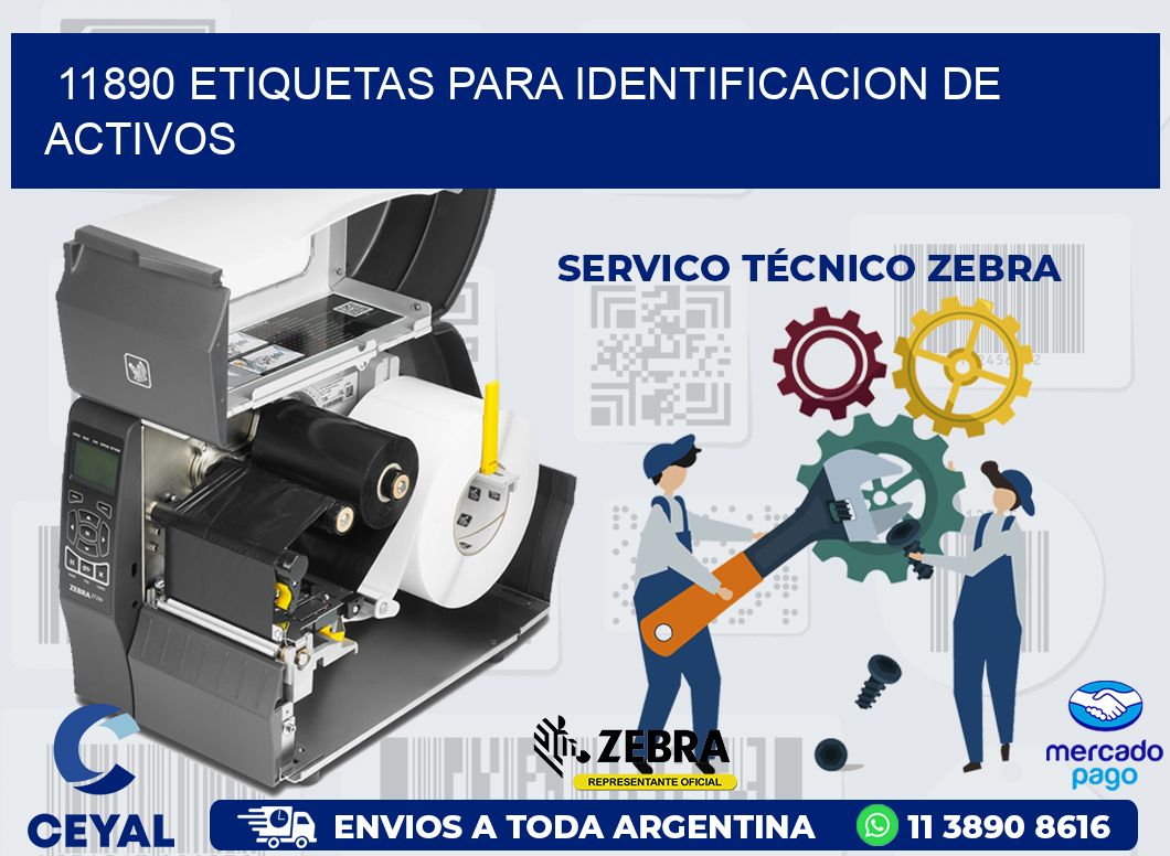 11890 ETIQUETAS PARA IDENTIFICACION DE ACTIVOS