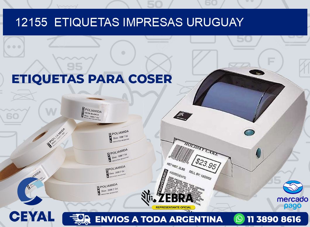 12155 ETIQUETAS IMPRESAS URUGUAY