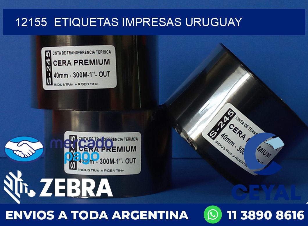 12155 ETIQUETAS IMPRESAS URUGUAY