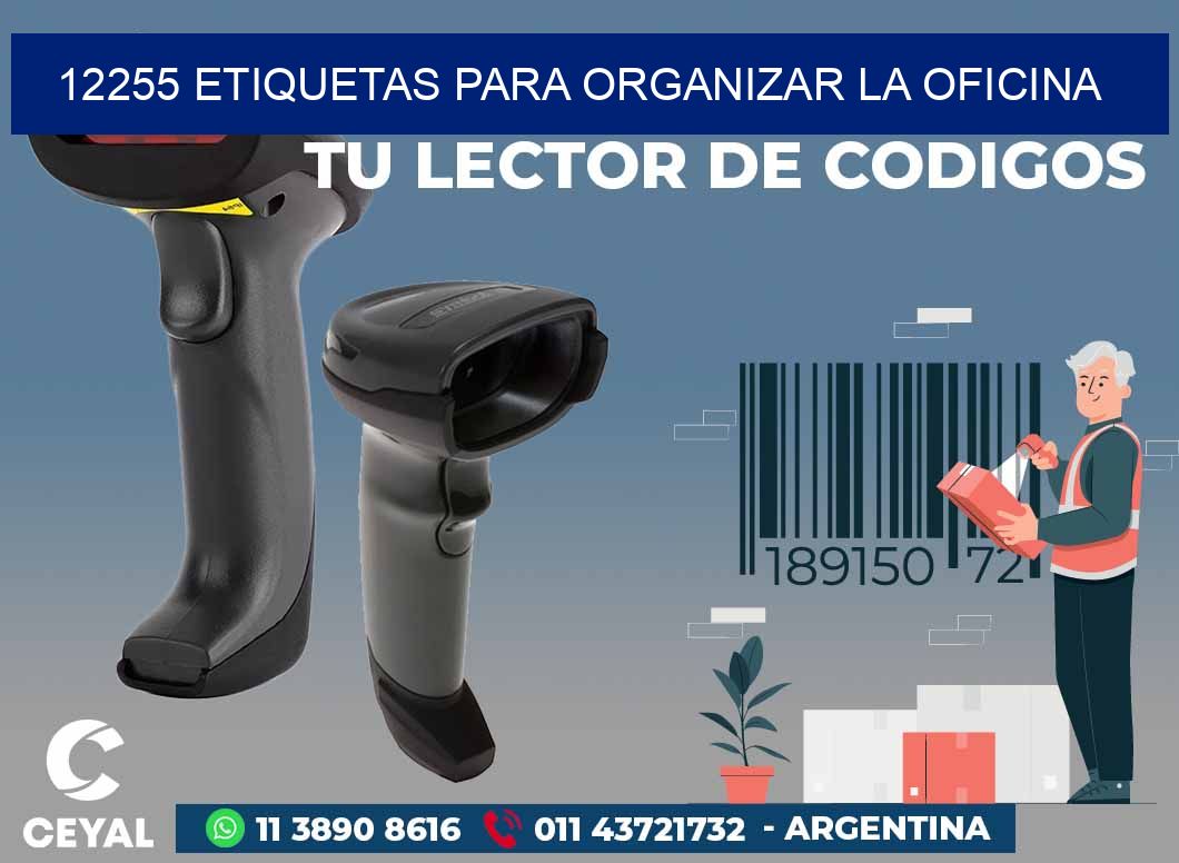 12255 ETIQUETAS PARA ORGANIZAR LA OFICINA