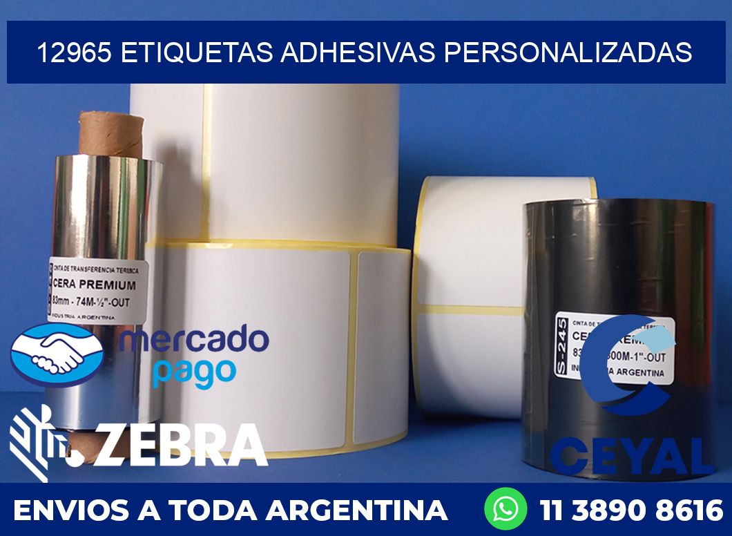 12965 ETIQUETAS ADHESIVAS PERSONALIZADAS