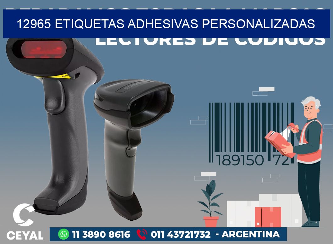 12965 ETIQUETAS ADHESIVAS PERSONALIZADAS