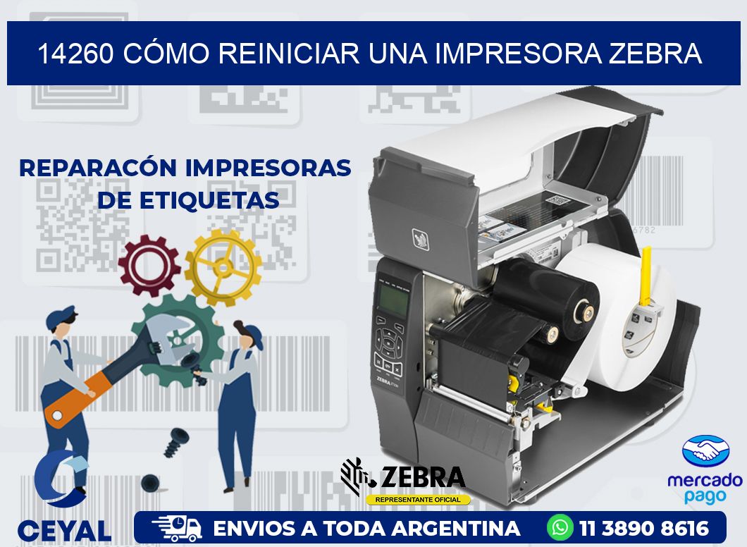 14260 CÓMO REINICIAR UNA IMPRESORA ZEBRA