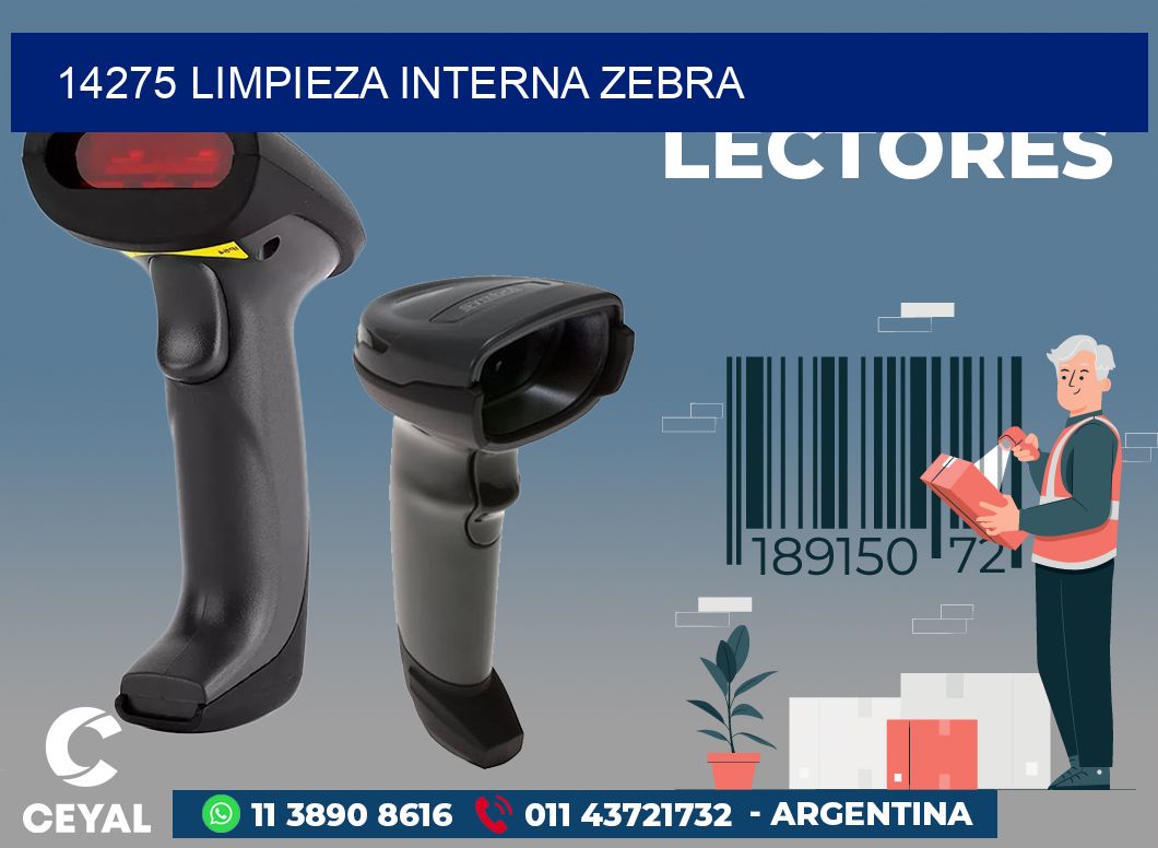 14275 LIMPIEZA INTERNA ZEBRA