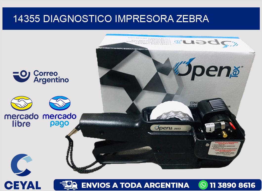 14355 DIAGNOSTICO IMPRESORA ZEBRA