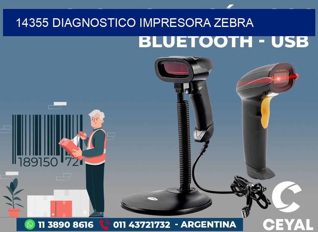 14355 DIAGNOSTICO IMPRESORA ZEBRA