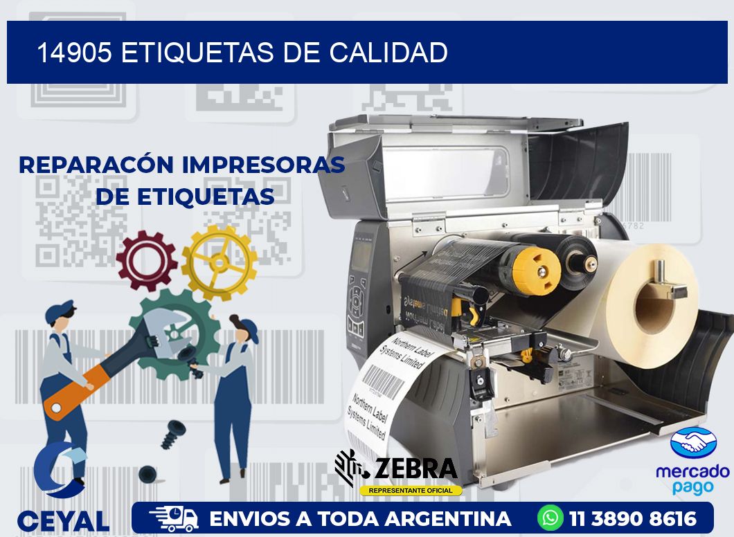 14905 ETIQUETAS DE CALIDAD
