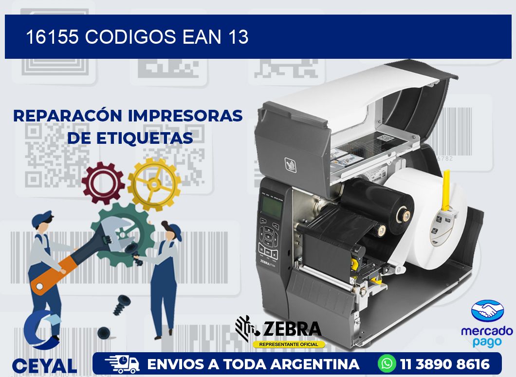 16155 CODIGOS EAN 13