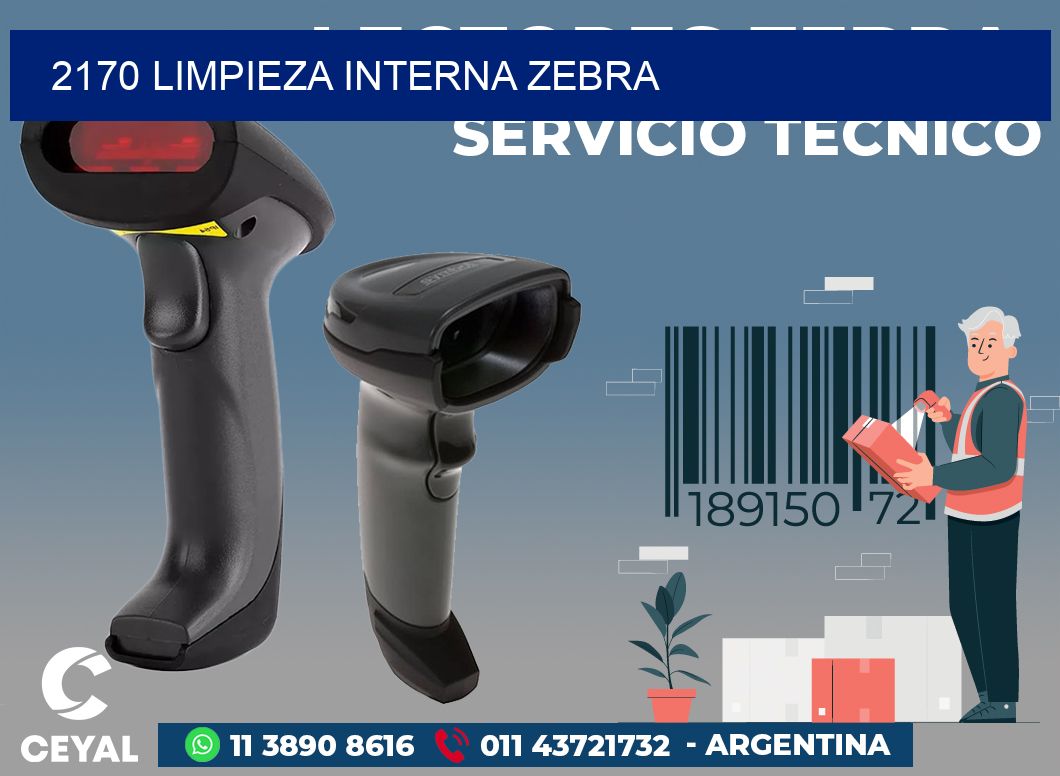 2170 LIMPIEZA INTERNA ZEBRA
