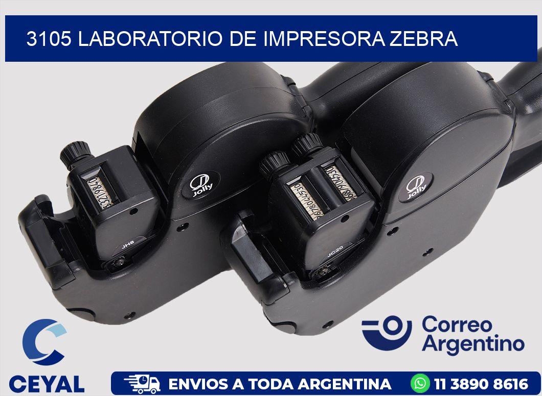 3105 LABORATORIO DE IMPRESORA ZEBRA