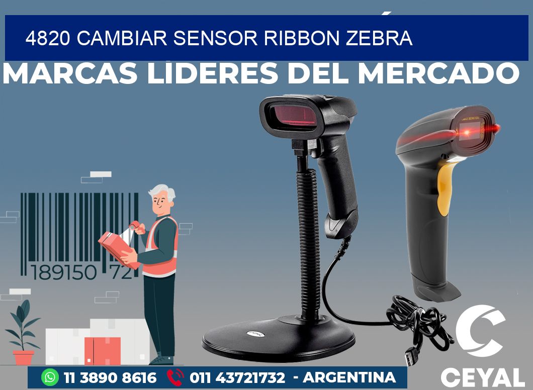 4820 CAMBIAR SENSOR RIBBON ZEBRA