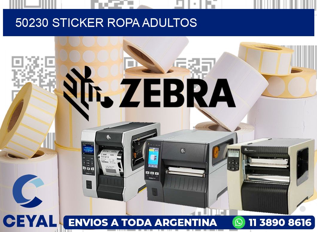 50230 STICKER ROPA ADULTOS