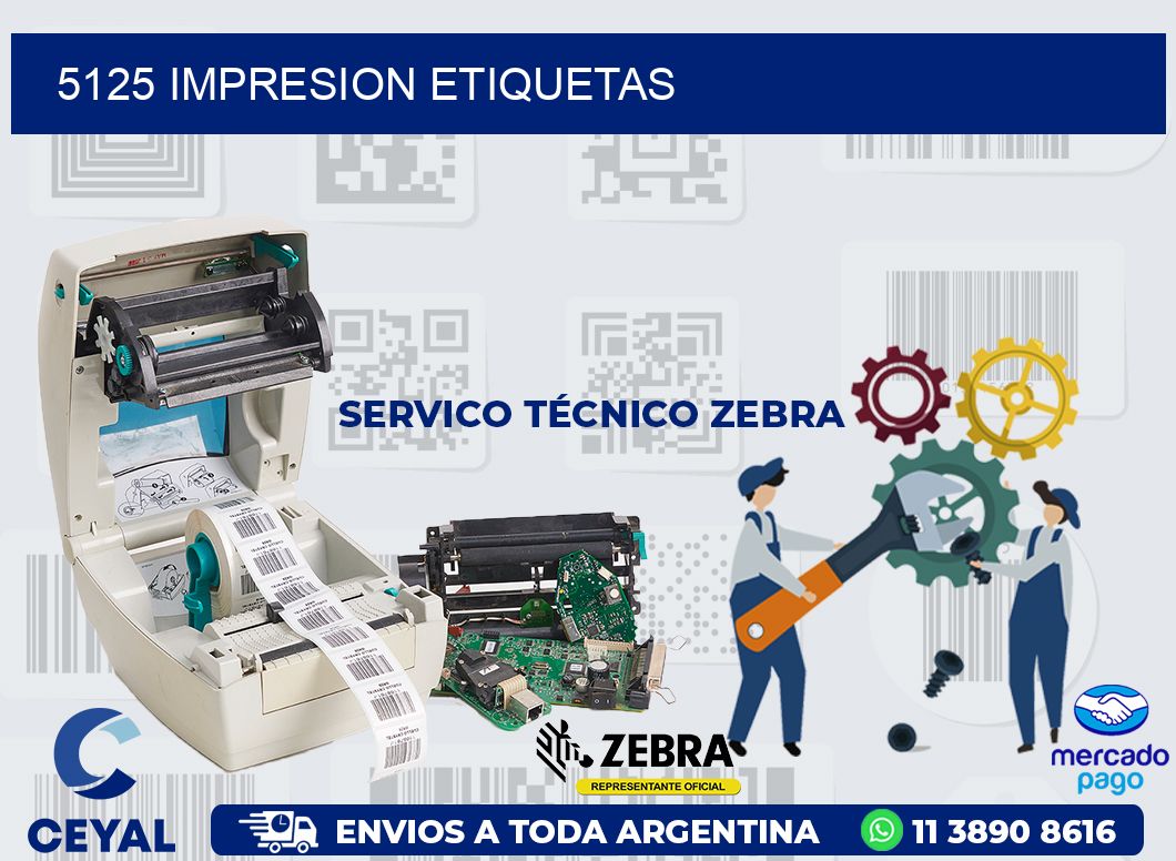 5125 IMPRESION ETIQUETAS