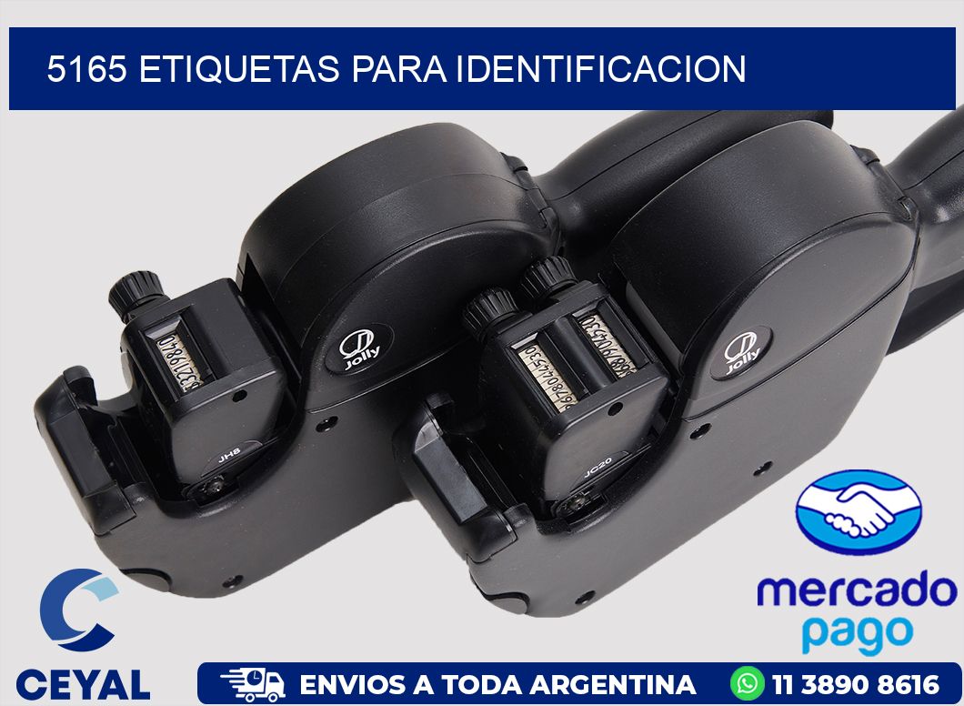 5165 ETIQUETAS PARA IDENTIFICACION