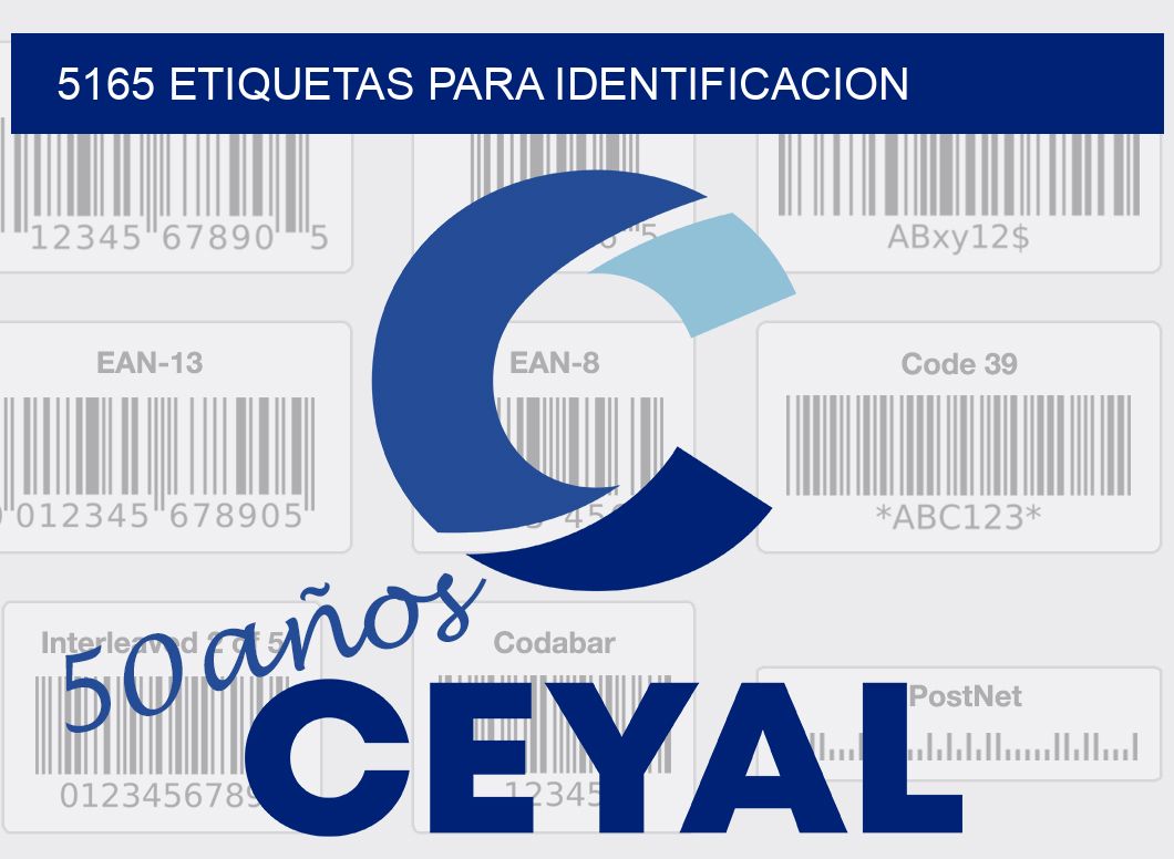 5165 ETIQUETAS PARA IDENTIFICACION