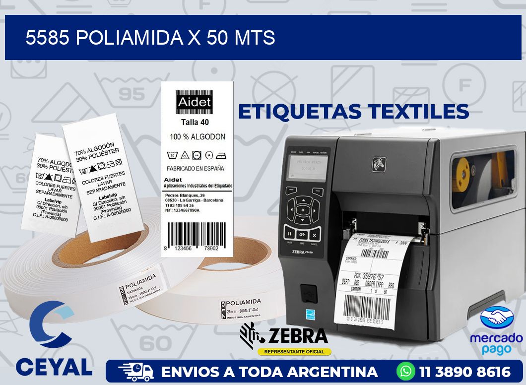 5585 POLIAMIDA X 50 MTS