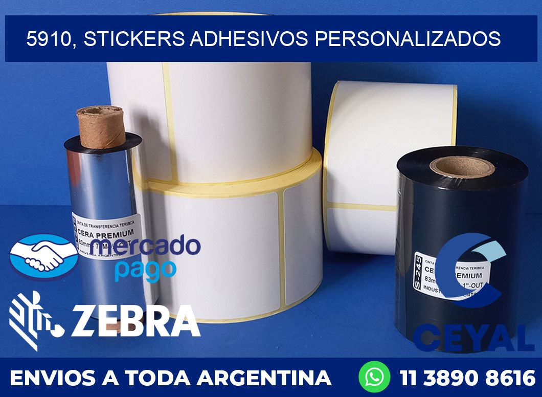 5910, stickers adhesivos personalizados