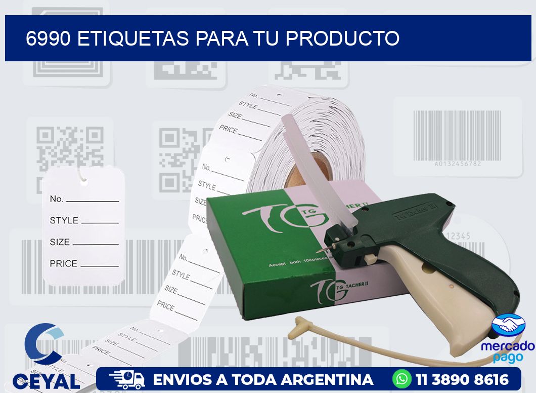 6990 ETIQUETAS PARA TU PRODUCTO