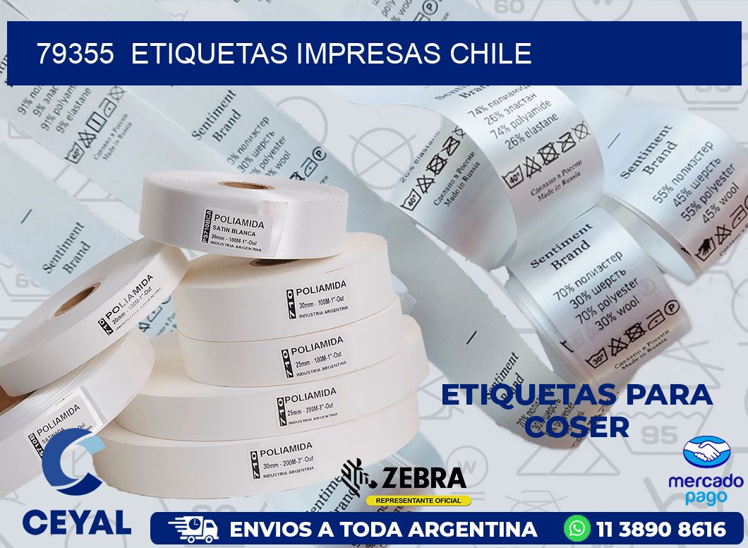 79355  ETIQUETAS IMPRESAS CHILE