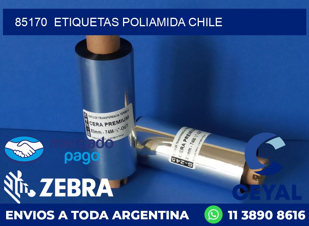 85170  ETIQUETAS POLIAMIDA CHILE