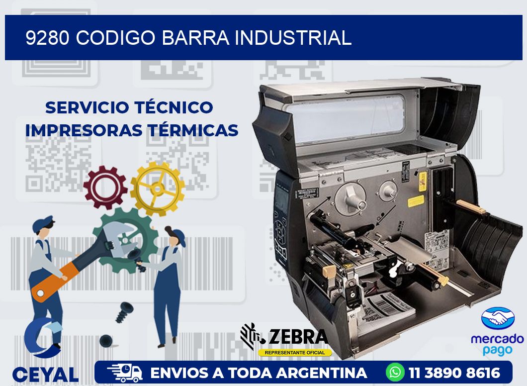 9280 CODIGO BARRA INDUSTRIAL