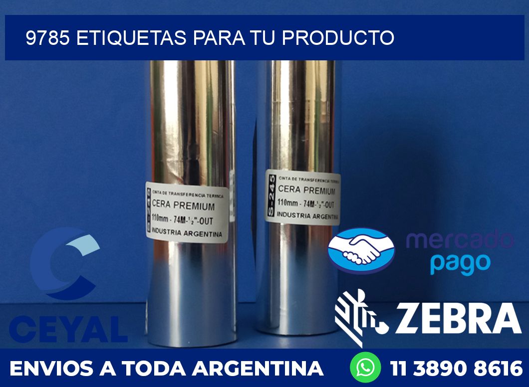 9785 ETIQUETAS PARA TU PRODUCTO