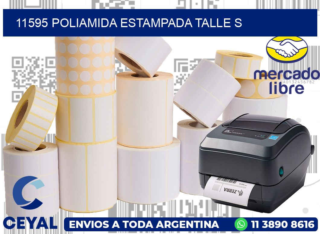 11595 POLIAMIDA ESTAMPADA TALLE S