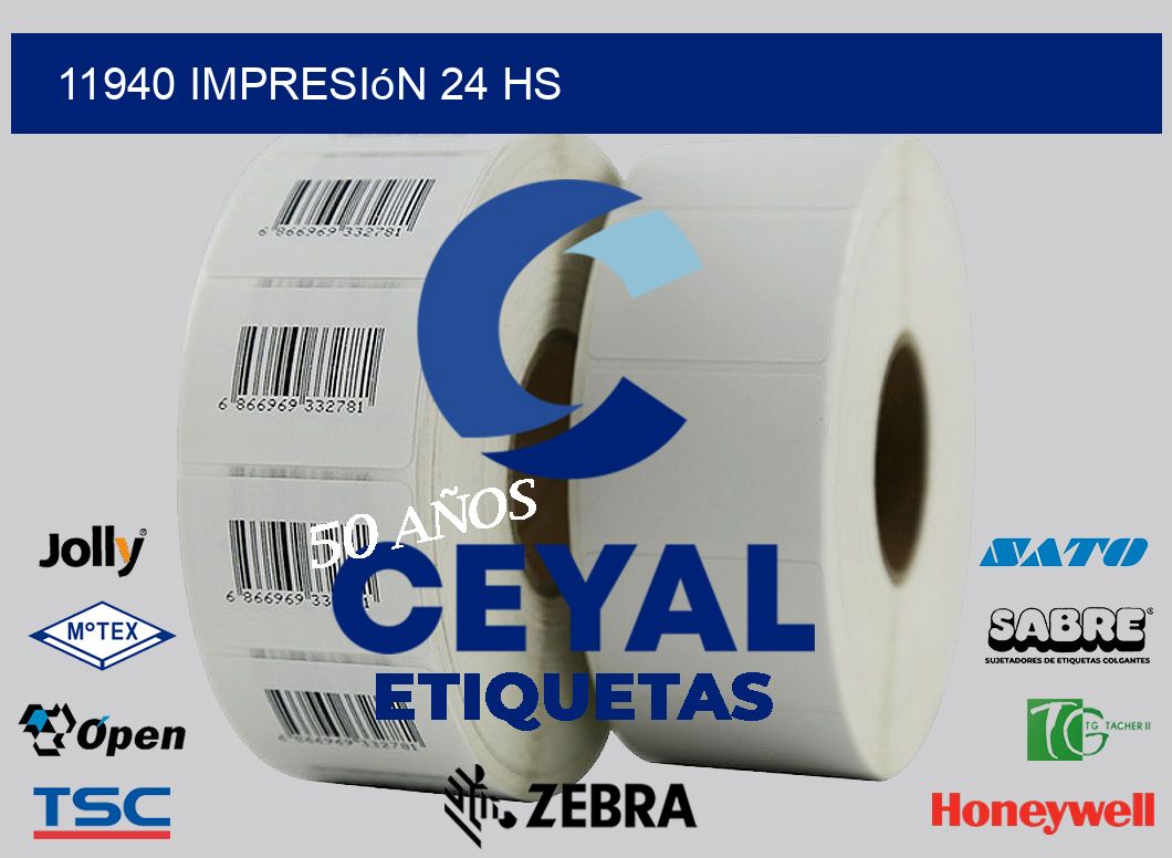 11940 impresión 24 hs