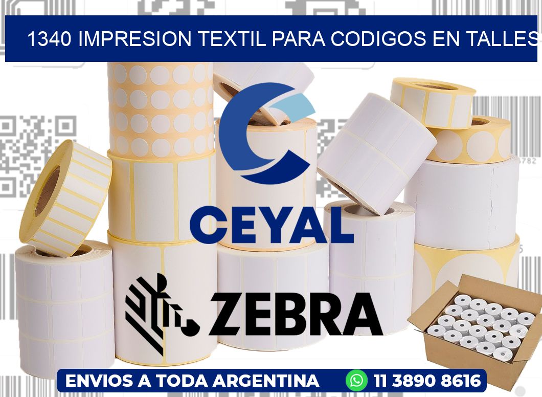 1340 IMPRESION TEXTIL PARA CODIGOS EN TALLES