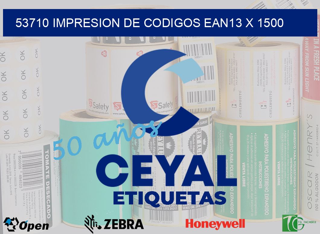 53710 impresion de codigos EAN13 x 1500