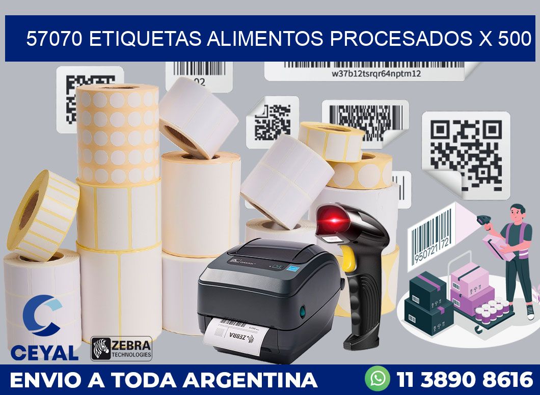 57070 etiquetas alimentos procesados x 500