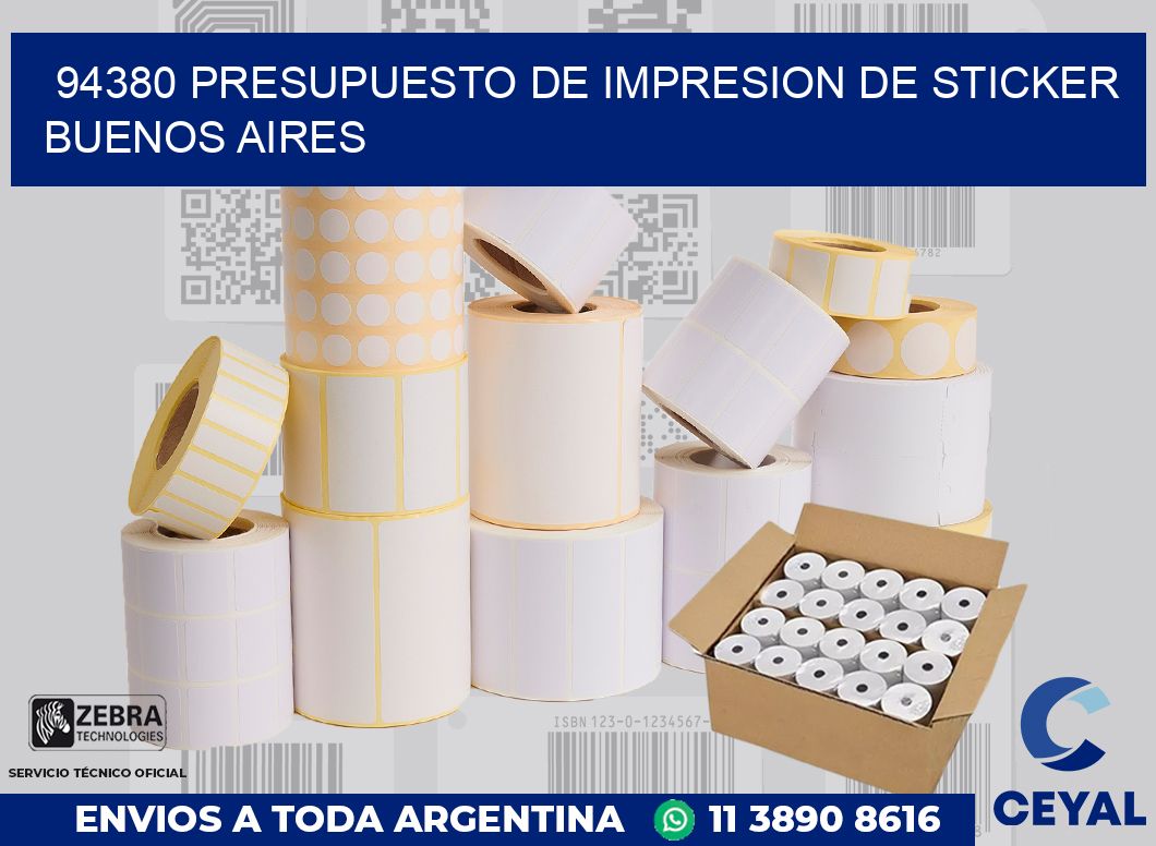 94380 PRESUPUESTO DE IMPRESION DE STICKER BUENOS AIRES