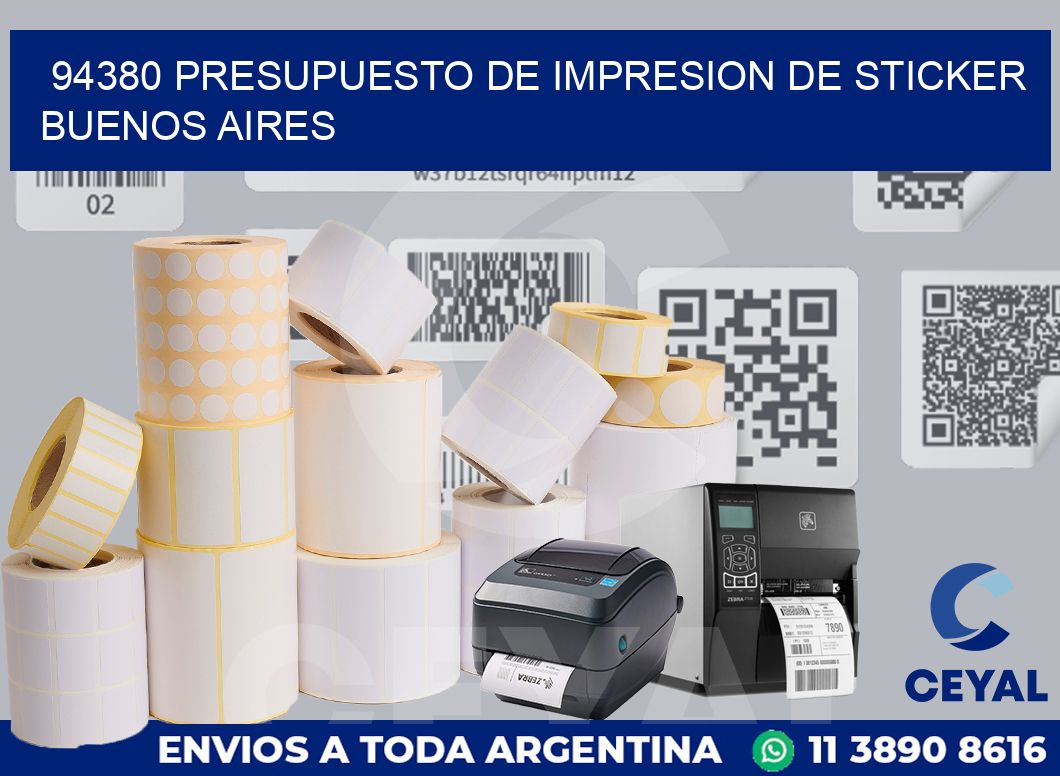 94380 PRESUPUESTO DE IMPRESION DE STICKER BUENOS AIRES