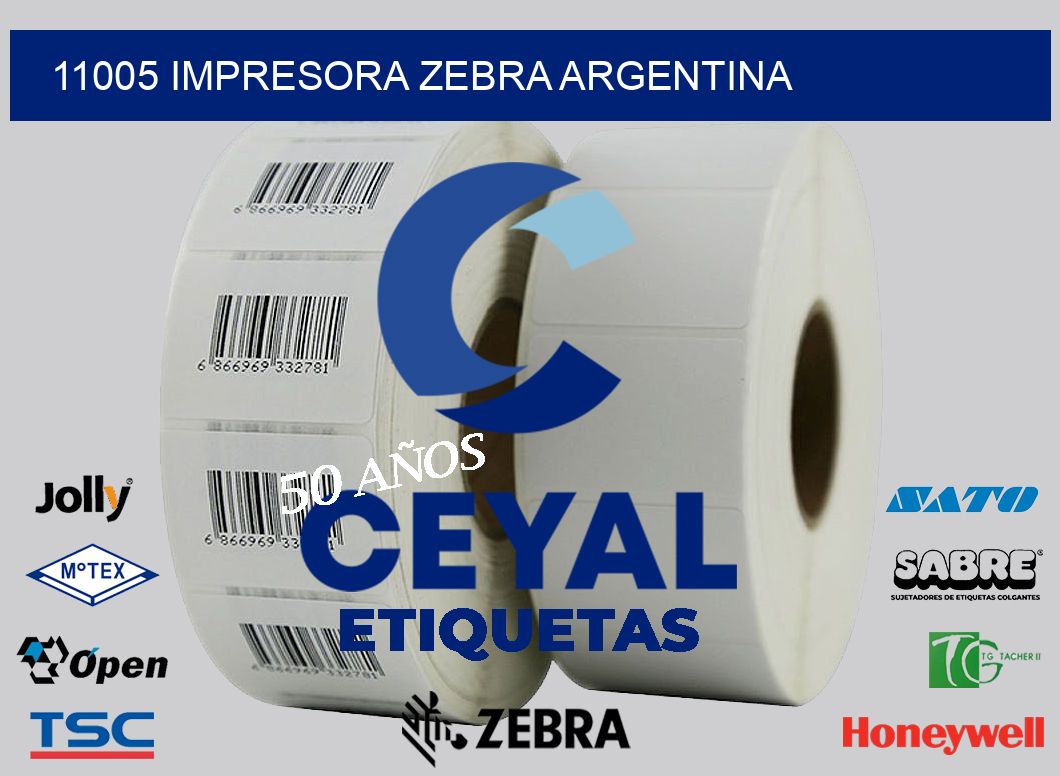 11005 IMPRESORA ZEBRA ARGENTINA