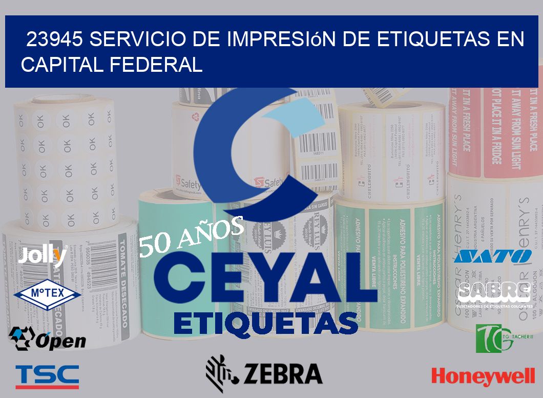23945 Servicio de Impresión de Etiquetas en Capital Federal