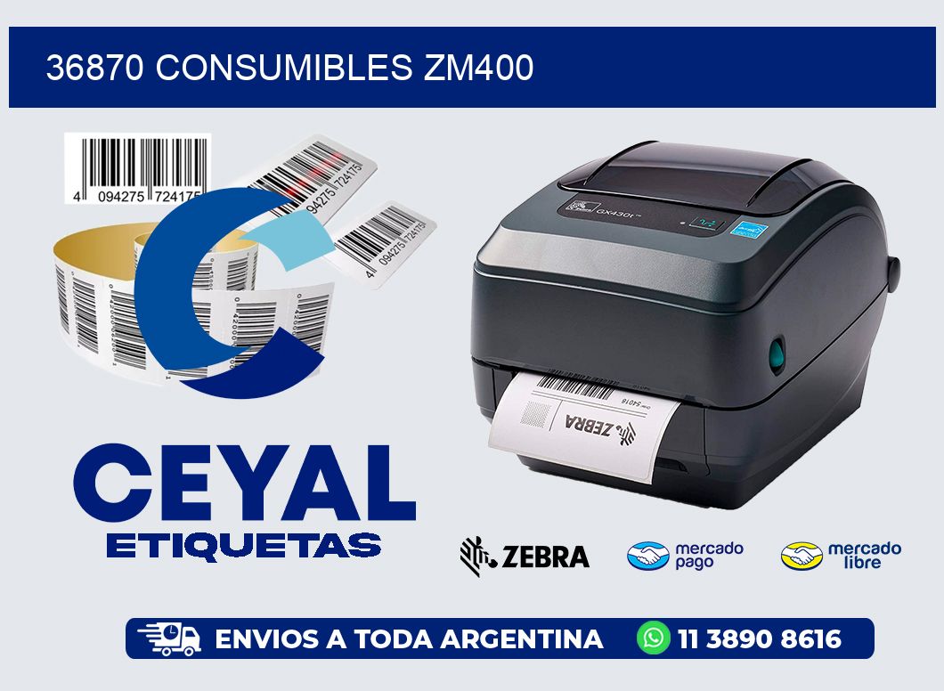 36870 CONSUMIBLES ZM400