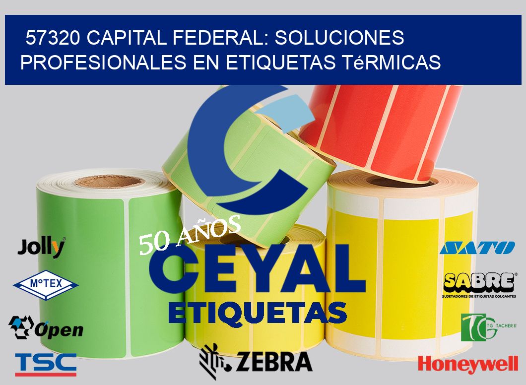 57320 Capital Federal: Soluciones Profesionales en Etiquetas Térmicas