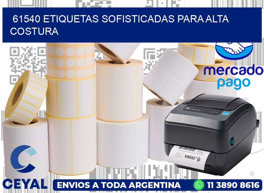 61540 ETIQUETAS SOFISTICADAS PARA ALTA COSTURA