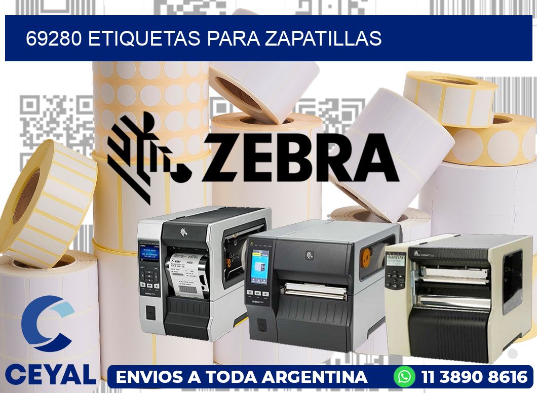 69280 ETIQUETAS PARA ZAPATILLAS
