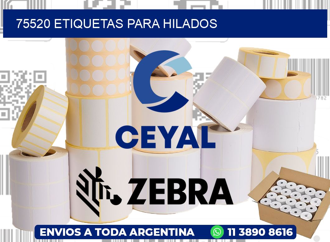 75520 ETIQUETAS PARA HILADOS