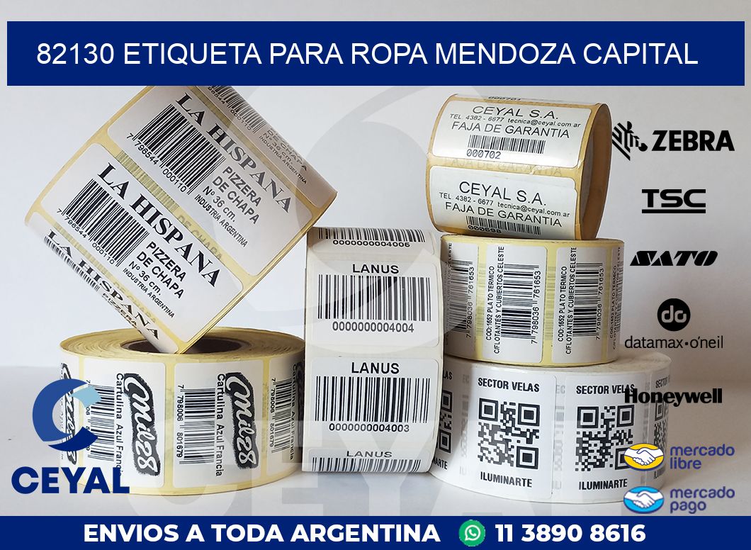82130 ETIQUETA PARA ROPA MENDOZA CAPITAL