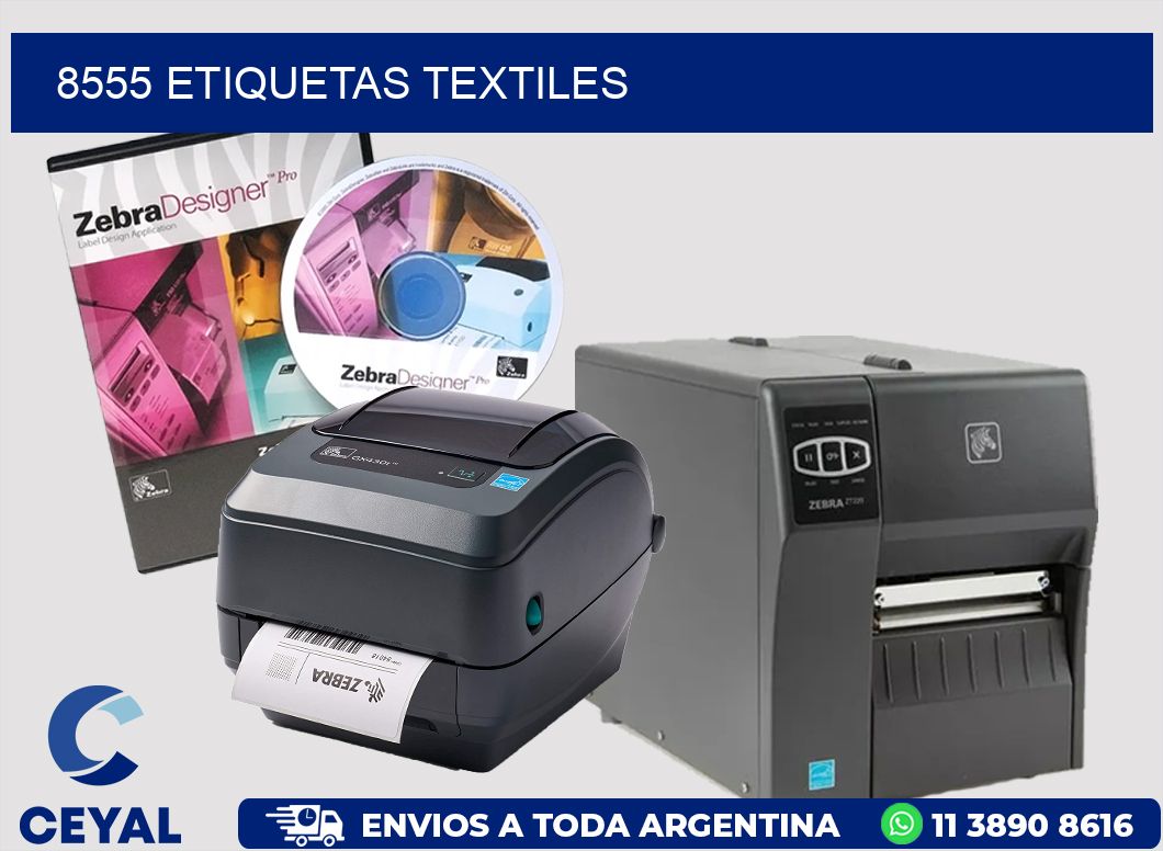 8555 ETIQUETAS TEXTILES