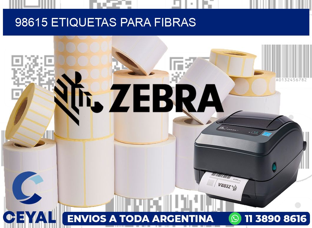 98615 ETIQUETAS PARA FIBRAS