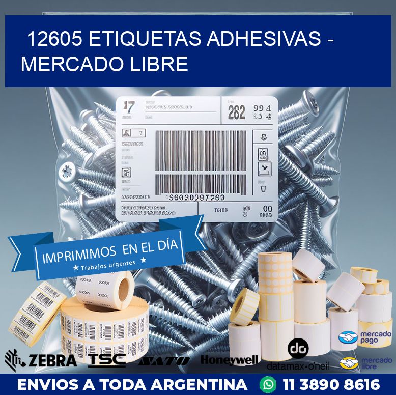 12605 ETIQUETAS ADHESIVAS – MERCADO LIBRE