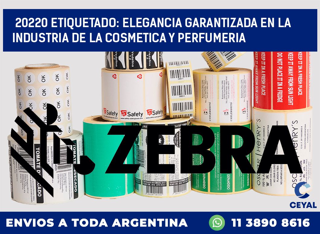 20220 ETIQUETADO: ELEGANCIA GARANTIZADA EN LA INDUSTRIA DE LA COSMETICA Y PERFUMERIA