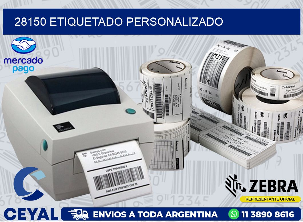 28150 ETIQUETADO PERSONALIZADO