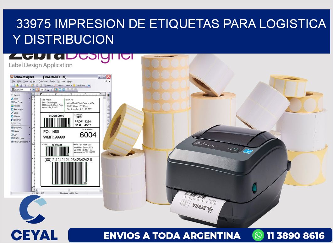 33975 IMPRESION DE ETIQUETAS PARA LOGISTICA Y DISTRIBUCION