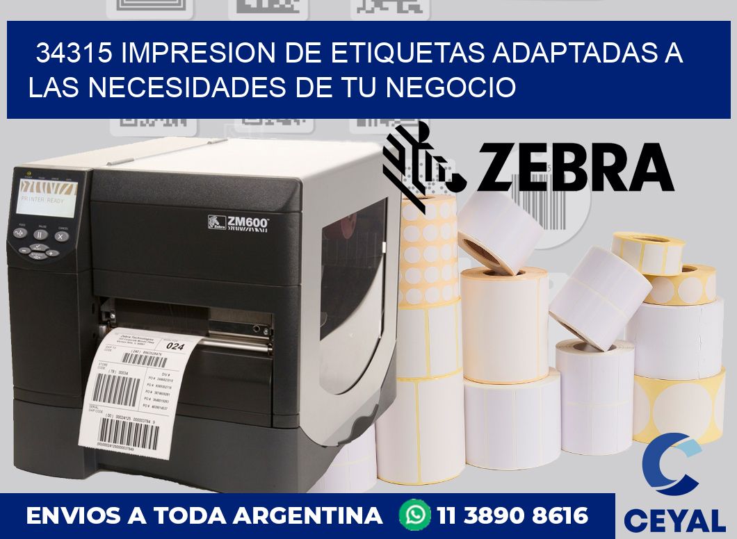 34315 IMPRESION DE ETIQUETAS ADAPTADAS A LAS NECESIDADES DE TU NEGOCIO